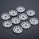 IRYNA VW 30mm Underbody Heat Shield Clips 20 Pieces Metal Locking Star Washers view 4