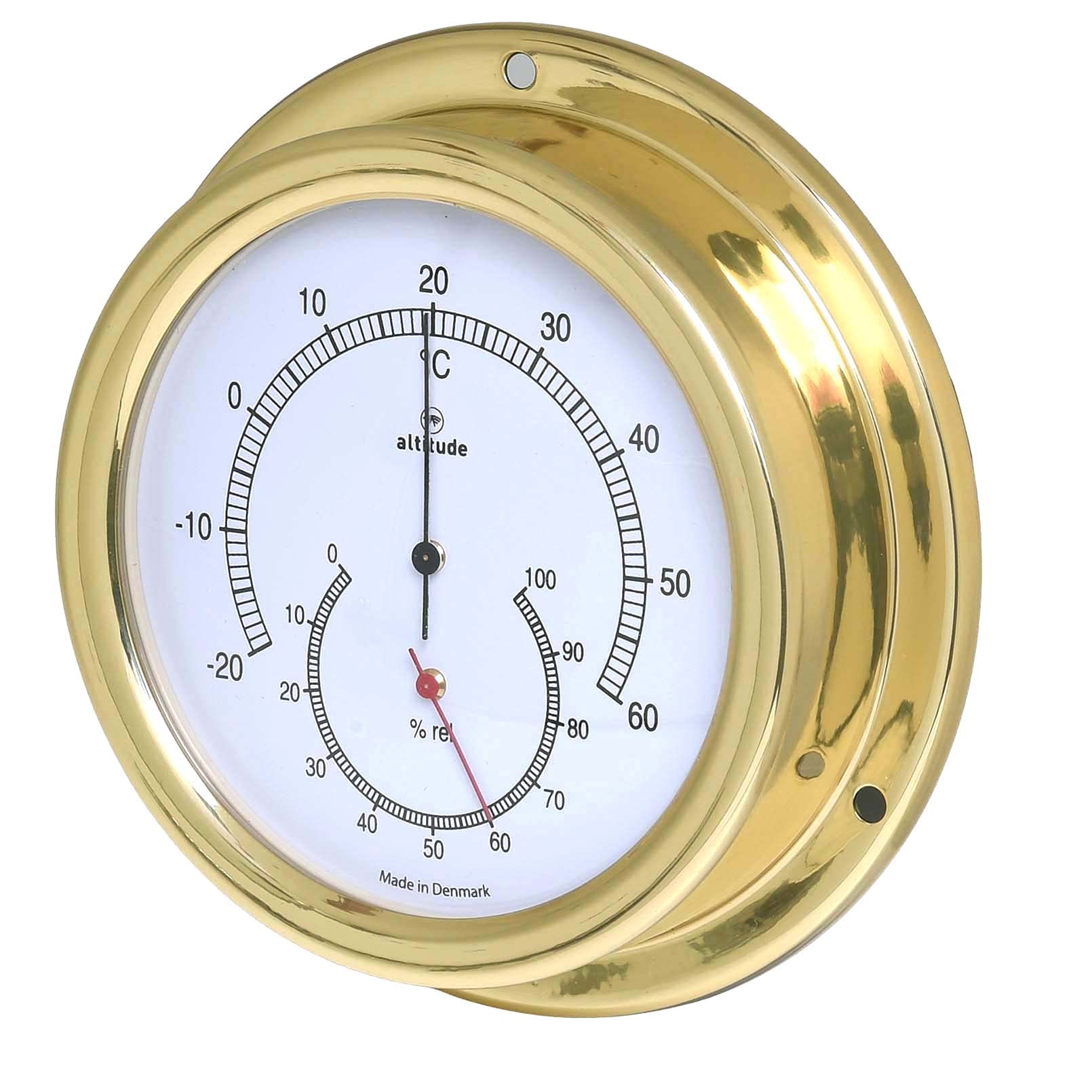 Delite 858th Altitude Thermometer Hygrometer 127mm x 40mm