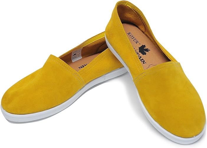 Amazon カヤック コユック スニーカー スリッポン エスパドリーユ メンズ スエード スウェード ダークイエロー 413 2815 Dark Yellow 43 27 5 28 0cm Blue Koyuk カヤック コユック スニーカー