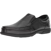 Florsheim Work Loedin Slip-On Men's Oxford, 7 D(M) US, Black