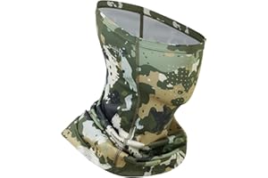 BASSDASH Neck Gaiter Mask UPF 50 Sun Protection for Men & Women, Fishing, Hiking, Outdoor