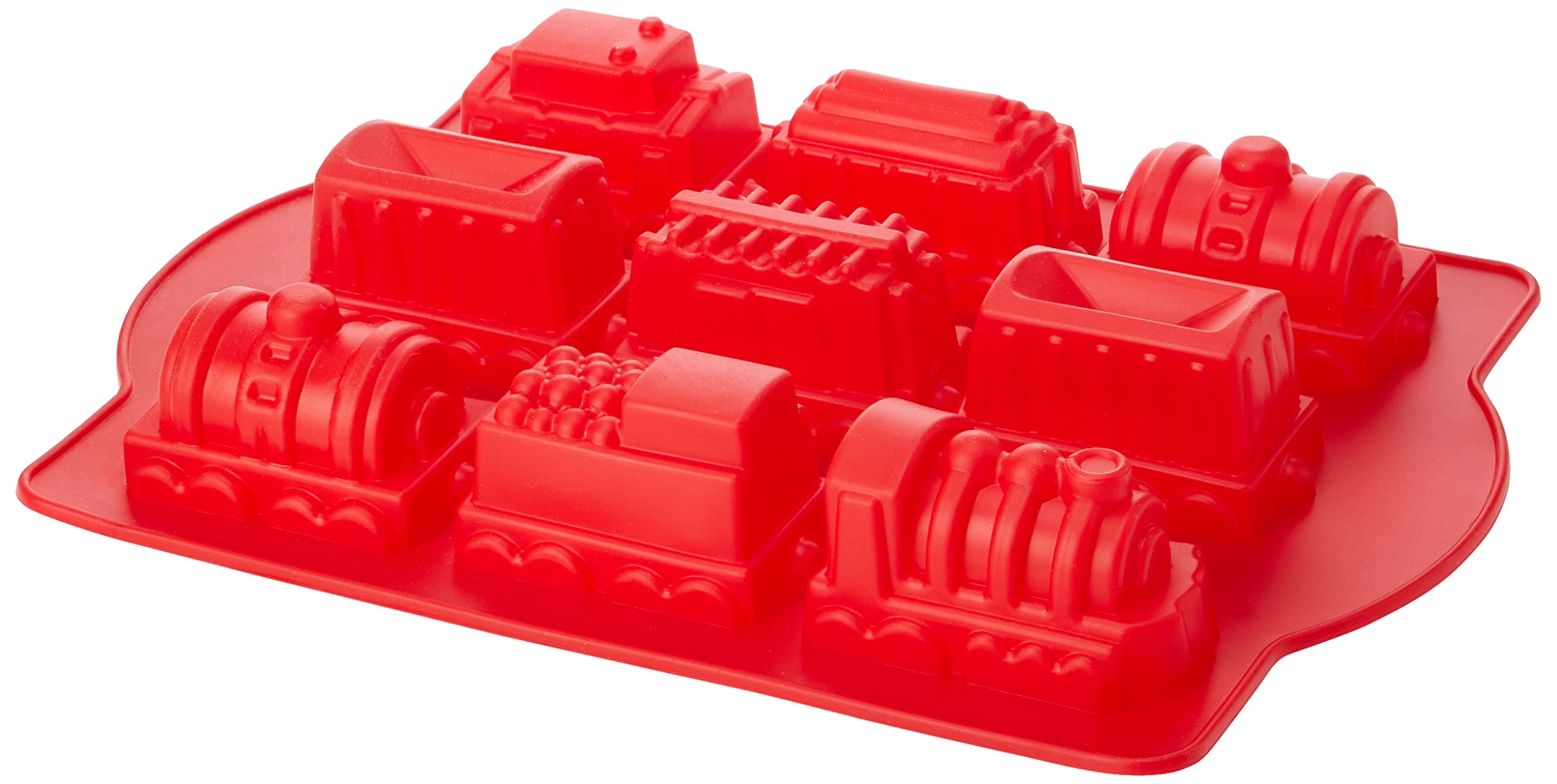 Premier Housewares Cake Mould Tray, Red,H5 x W35 x D25cm