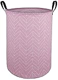 ACMUUNI 19.7" Round Kids Laundry Clothes Hamper