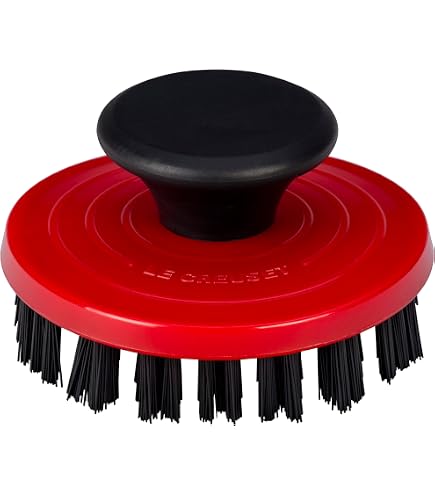 Amazon.com: Le Creuset Nylon Cast Iron Grill Pan Brush, 3 1/4