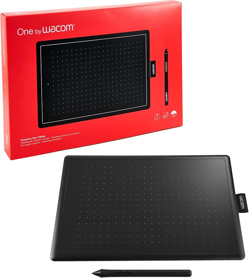 Wacom Creative Pen Tablet Medium Black USB PC Mac 10 7 10 driver required
