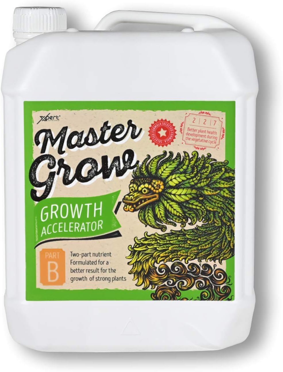 Basic Growth Fertilizer Xpert Nutrients Master Grow A+B (5L) - For the Vegetative Phase of Plant - Image 4