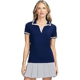 Izod Womens Polo Shirt Performance Stretch Short Sleeve