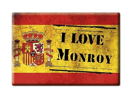 Enjoymagnets MONROY Souvenir IMANES DE Nevera Reino Unido ...