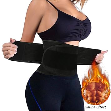 Bearbro Taille Trimmer Gürtel, Sport Power Gürtel Waist Trainer Taillengürtel Korsett, Powerbelt, Ci