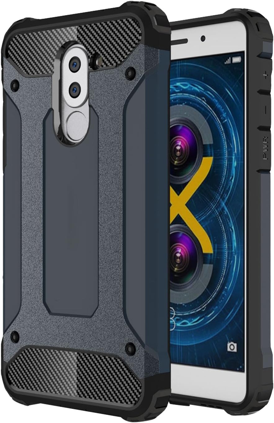 Amazon Com Huawei Honor 6x Case Torryka Premium Anti Scratch Dual Layer Shockproof Dustproof Drop Resistance Armor Protective Case Cover For Huawei Honor 6x Navy