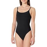 Amazon Essentials Women's Peached Microfiber Bodysuit
