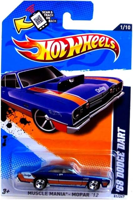 hot wheels 68 dodge dart