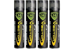 Vector KGM Vector 14x Filtered Premium Refined Fuel Butane Gas Refill (320mL) 4 Cans