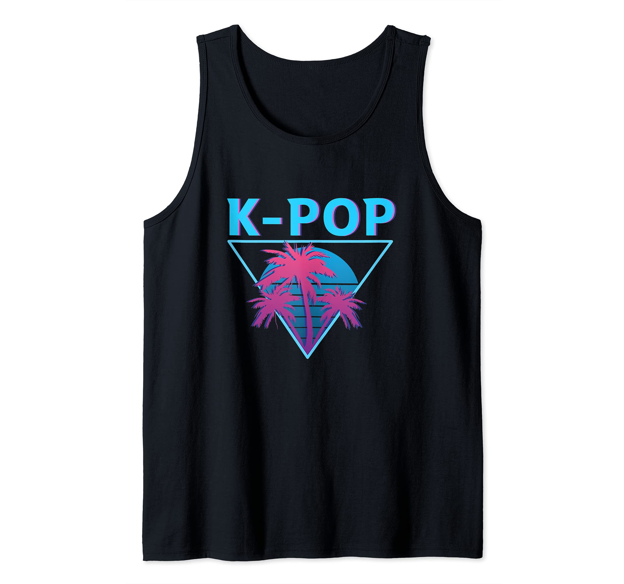 K-Pop and Chill K-Pop music lover summer Tank Top