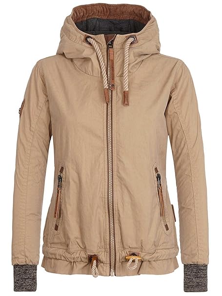 Naketano Damen Jacke Halbes StÃ¼ndchen Ins MÃ¼ndchen Jacke