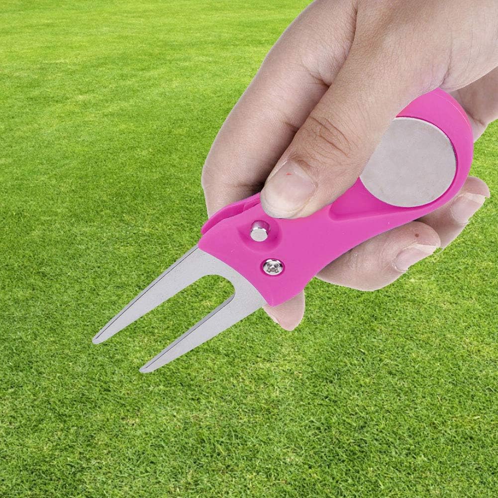 Golf Lawn Repair Tools, Green Divot Repair Tool, Portable Folding