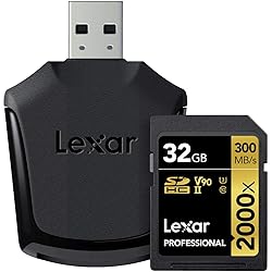 Lexar Professional 2000x 32GB SDHC UHS-II Card