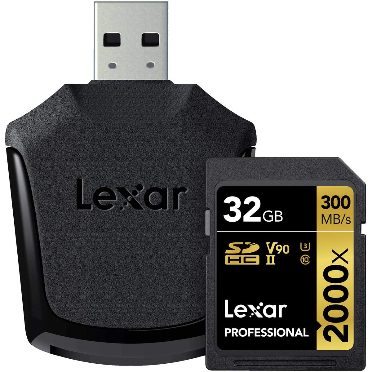 Lexar Professional 2000x 32GB SDHC UHS-II Card
