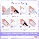 Shining She Pearl Gel Nail Polish 5 Colors 8ml Soak Off UV/LED Mermaid Shell view 7