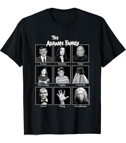 Amazon.com: The Addams Family Uncle Fester School T-Shirt