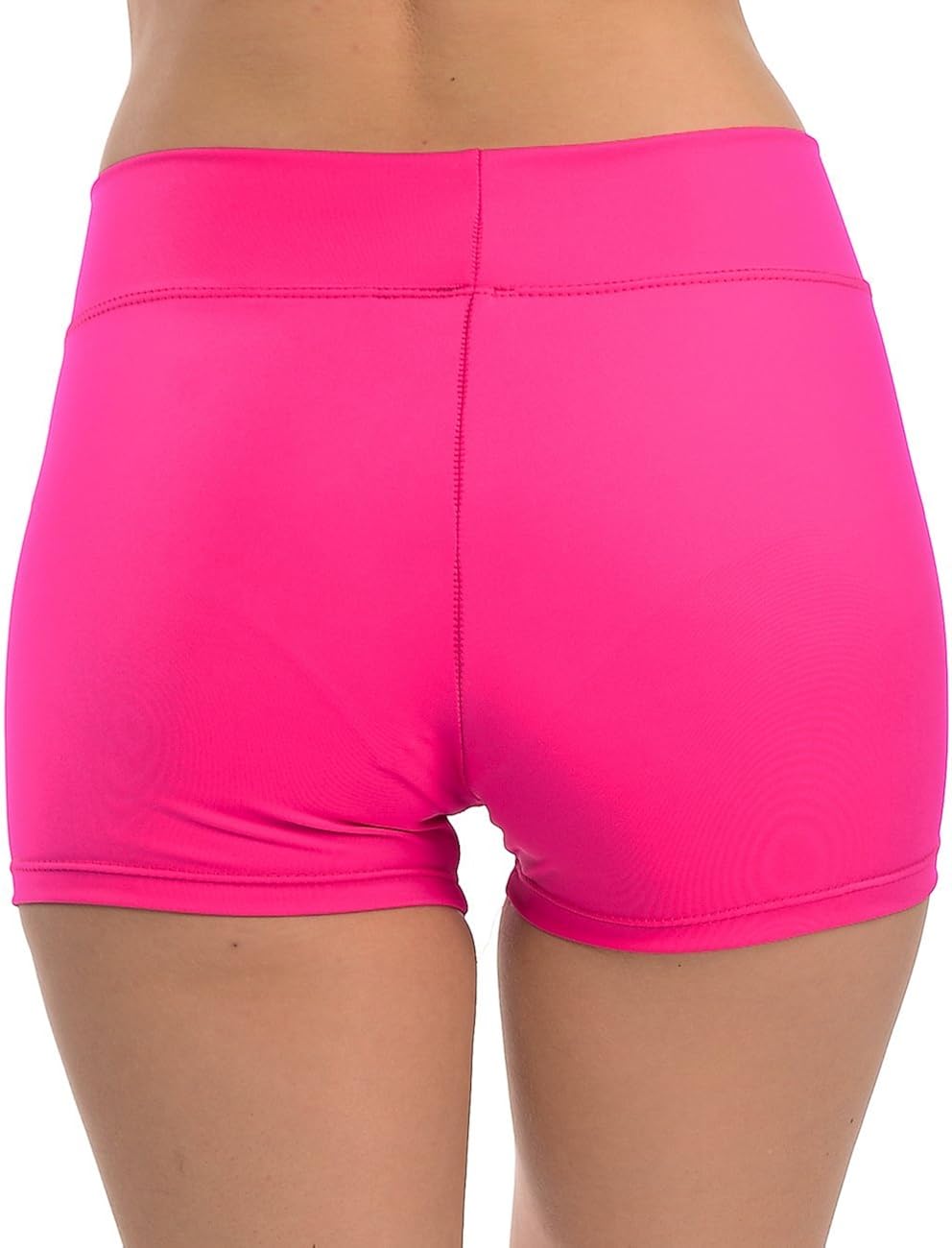 Anza Girls Activewear Dance Booty Shorts Gym Workout Yoga Shorts: Clothing