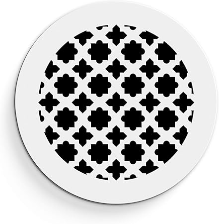 Saba Air Vent Cover Grille Acrylic Plexiglass 6 Round Duct