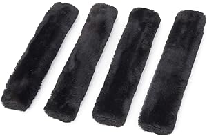 PowerTye SHEEPTEX Synthetic Sheepskin Plush Soft-Tye Covers - 4-Pack