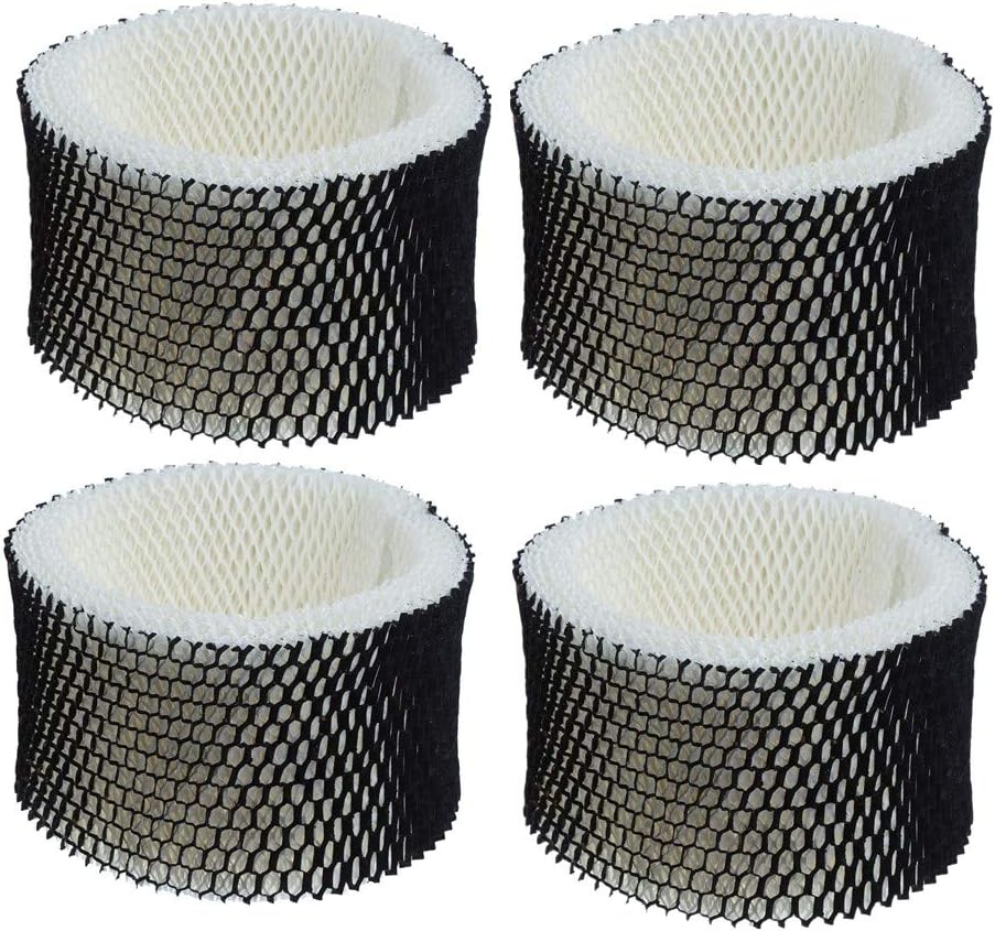TANBOOM Humidifier Filters Replacement for Holmes Filter A, HWF62, HWF62S, HWF-62,Fit Holmes HM1761, HM1280, HM-1700, Sunbeam SCM1100 (4 Pack)
