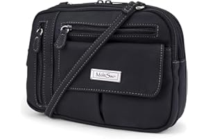 MultiSac Zippy Triple Compartment Crossbody Bag