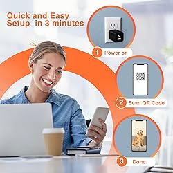 XXAXX 4K Ultra HD WiFi Hidden Camera, Stream to