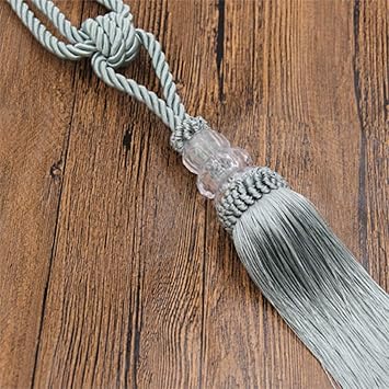 Amazon Com Lvying 2pcs Tassel Curtain Tiebacks Fringe Hanging