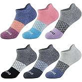 bataidis Women's Casual Ankle Socks Low Cut Athletic Socks 6 pairs