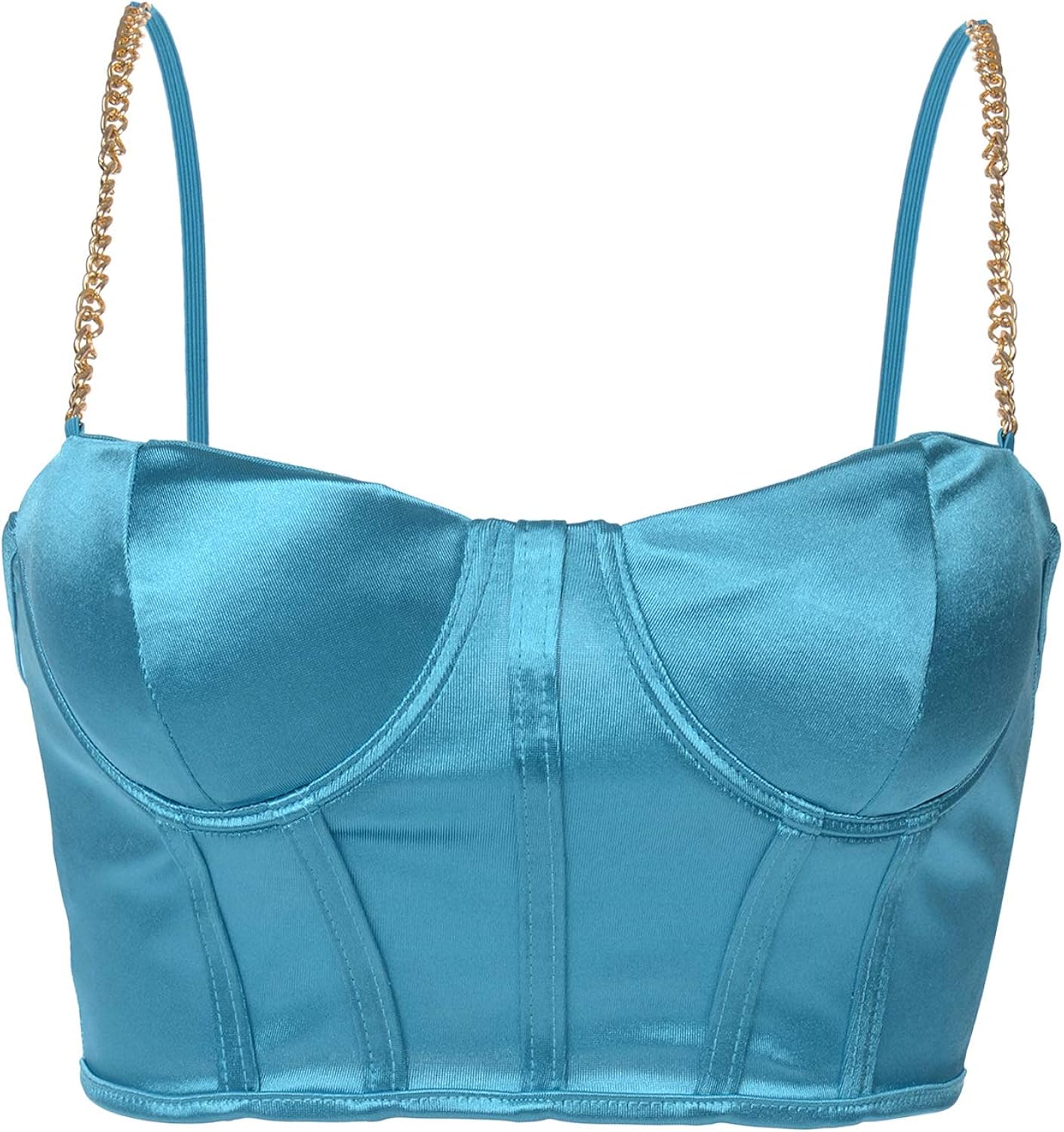 corset top spaghetti strap