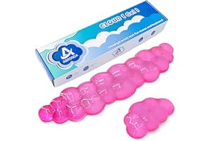 ABRONDA Gel Cloud Keyboard & Mouse Wrist Rest Set - Cloud Keyboard Wrist Rest Pad & Mouse Support for Office Gaming Pad Computer Laptop Ergonomic Comfortable Pain Relief- Pad Set