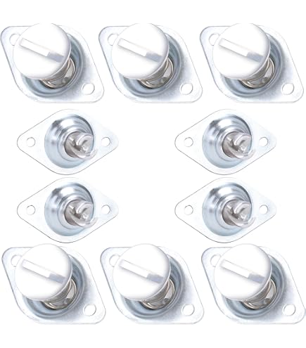 Botones De Sujeción Rápidos Dzus - Aluminio Negro - Incluye Resortes Y Placas - Paquete De 5