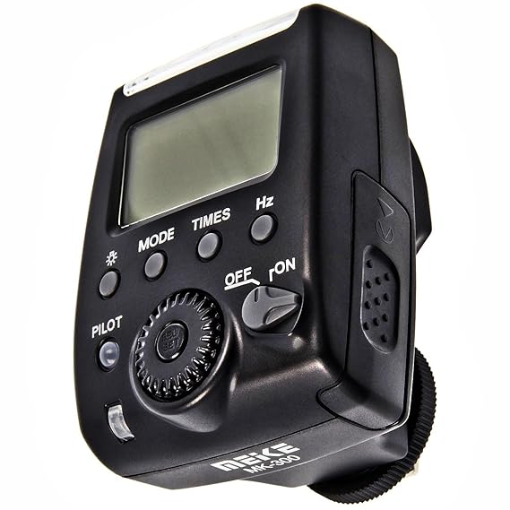 Para principiantes I-TTL flash Meike MK-300 (LZ 32) para Nikon ...