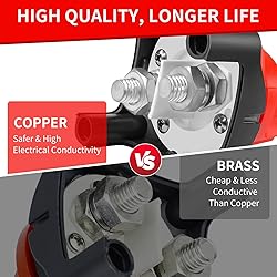 GOGONFLY Battery Disconnect Switch 12V-48V DC 275A