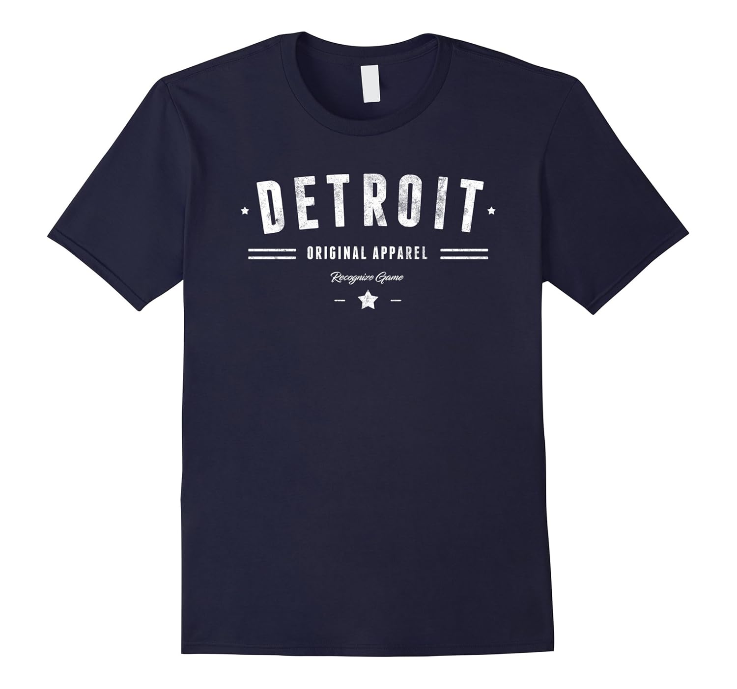 Detroit Original Apparel Shirt - Recognize Game T-Shirt-ANZ