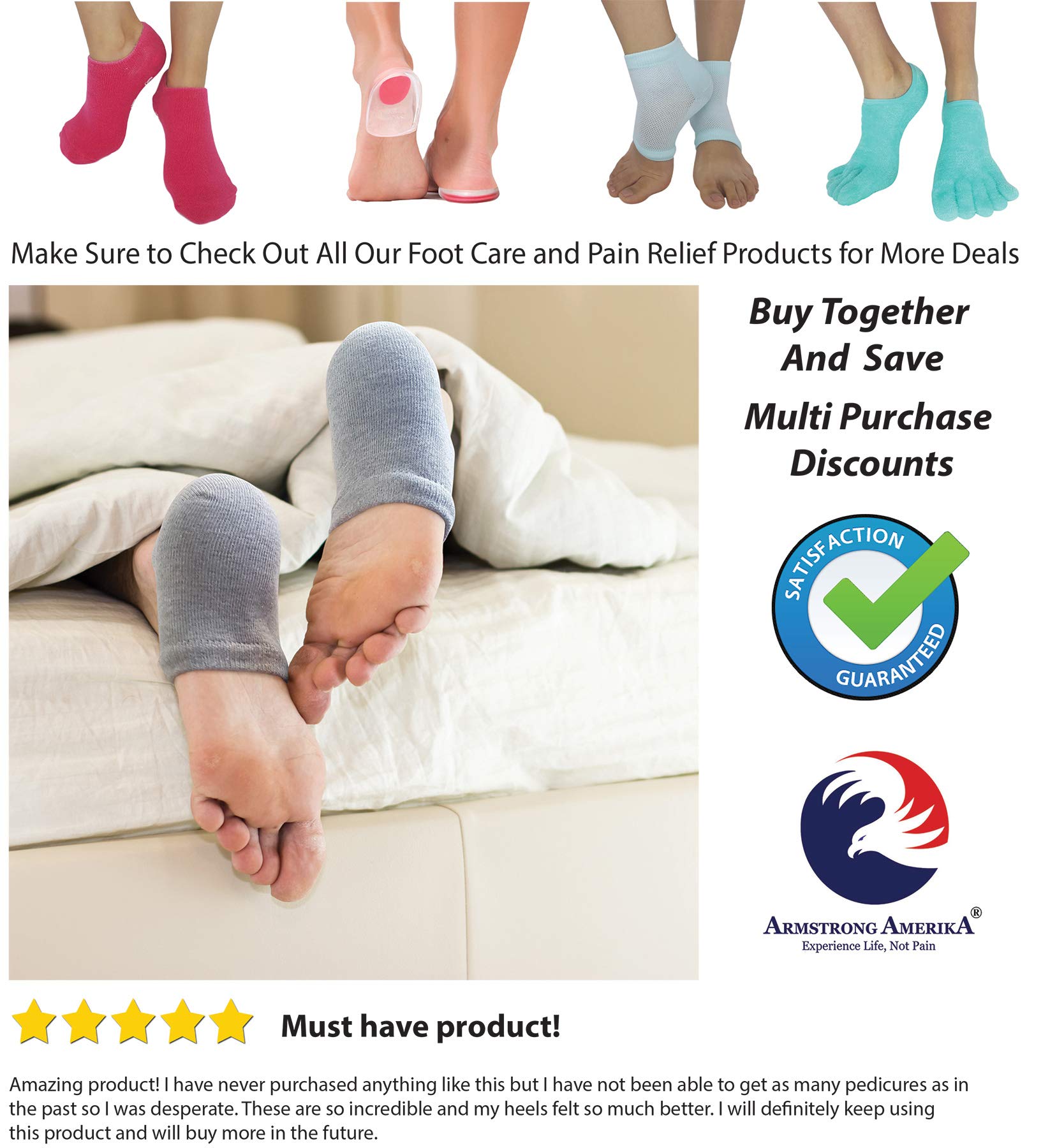 Galleon Moisturizing Socks For Cracked Heels Aloe Socks To Treat