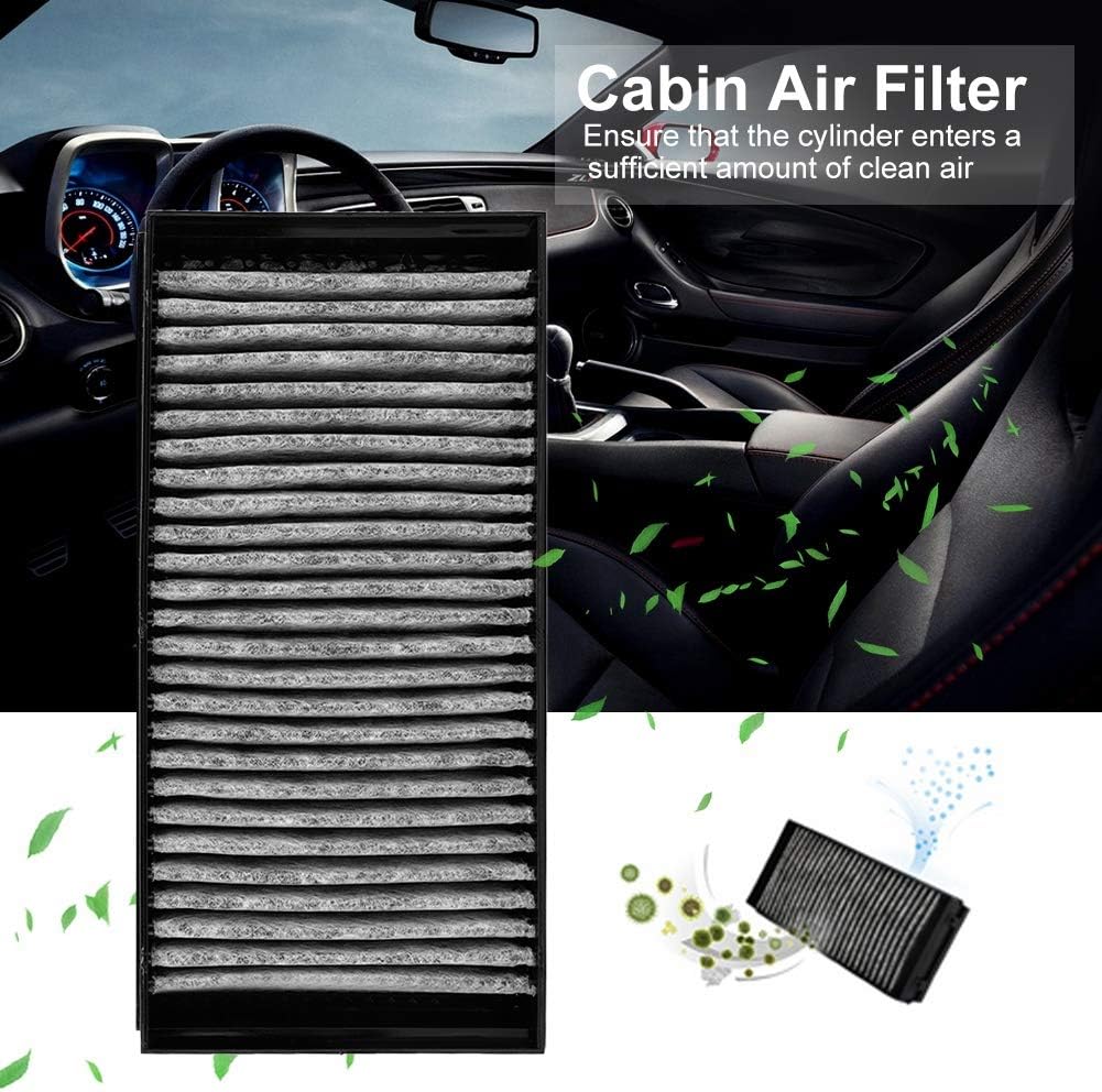 Gorgeri 2PCS Car Cabin Air Filter Anti Pollen Dust Replacement Part for X5 E70 X6 E71 Oe Number 64316945586 - Image 3