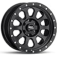 RockTrix RT111 18 inch Wheel Compatible with Ford 2021+ Bronco 18x9 6x5.5 Wheels (+12mm offset) 6x139.7 PCD, 93.1mm Bore, Black Wheels, Also Compatible with 2019+ Ranger Rims