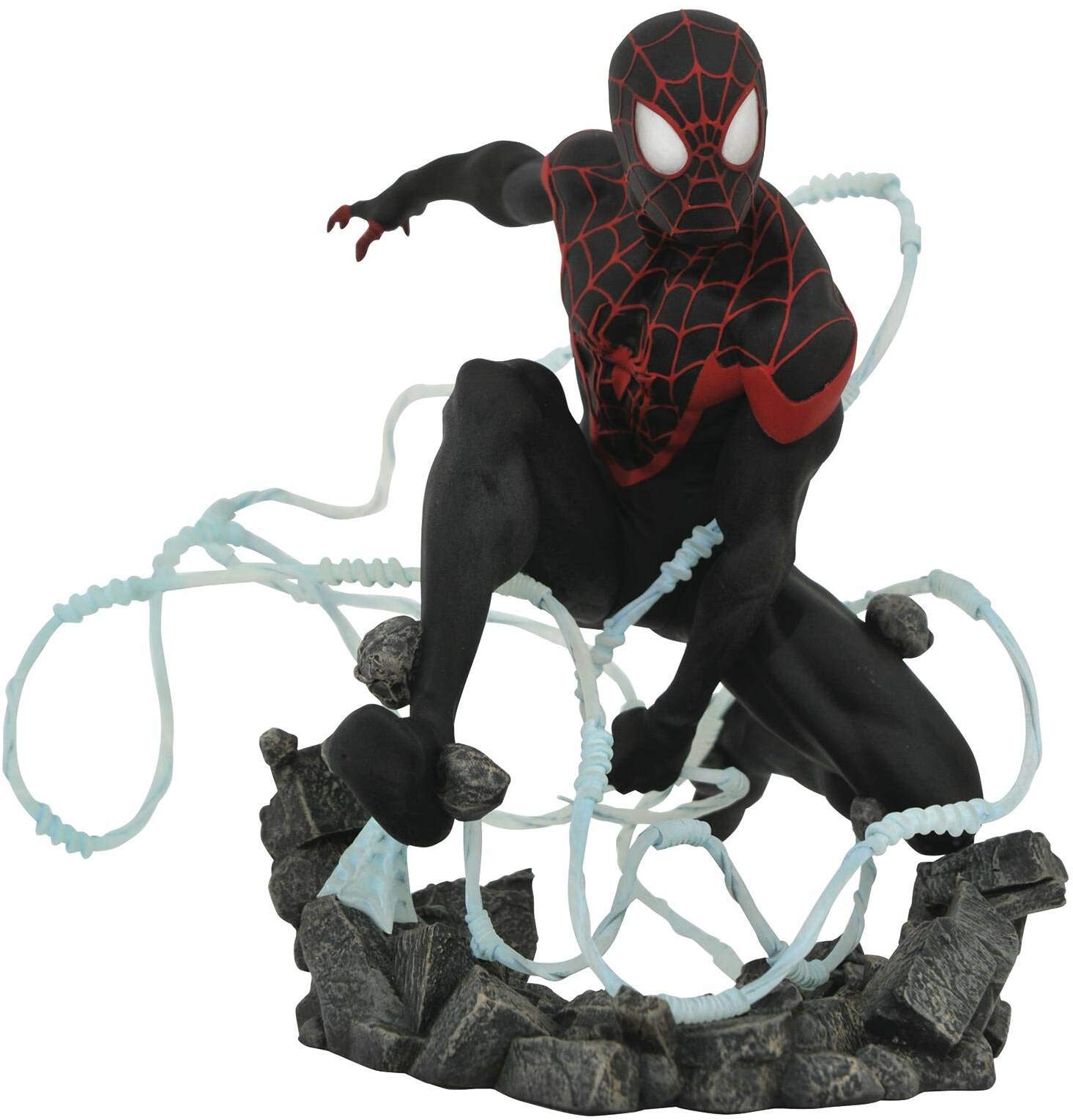 DIAMOND SELECT TOYS Marvel Premier Collection: Miles Morales Spider-Man Statue 23Cm