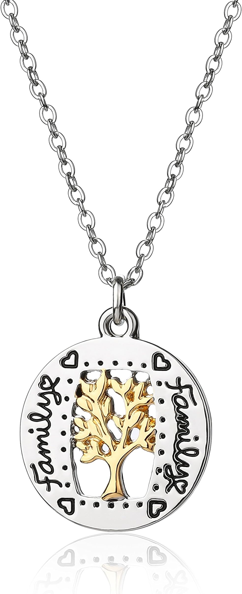 Majesto Inspirational Necklace for Women Teen Girls - 18K Gold-Plated - Fashion Jewelry - Prime Gift