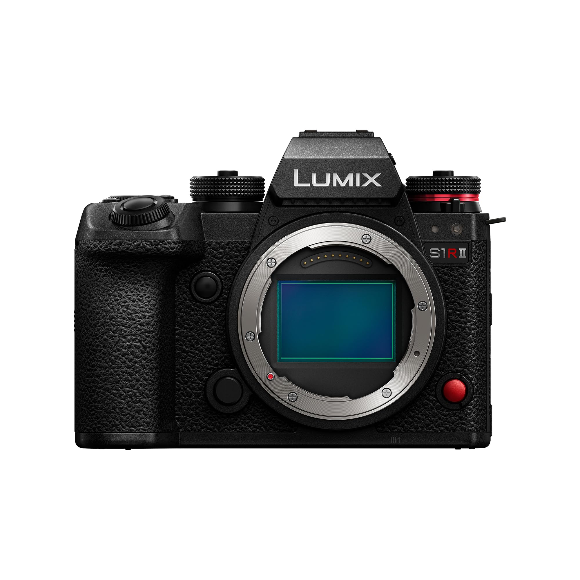 Panasonic LUMIX S1RII, Fotocamera Mirrorless Full Frame, Solo Corpo, 44MP, Video 8K, IS Attivo, 4:2:2 10-bit, 4K 120p, 60p e 6K 30p Open Gate, L-Mount, Nero