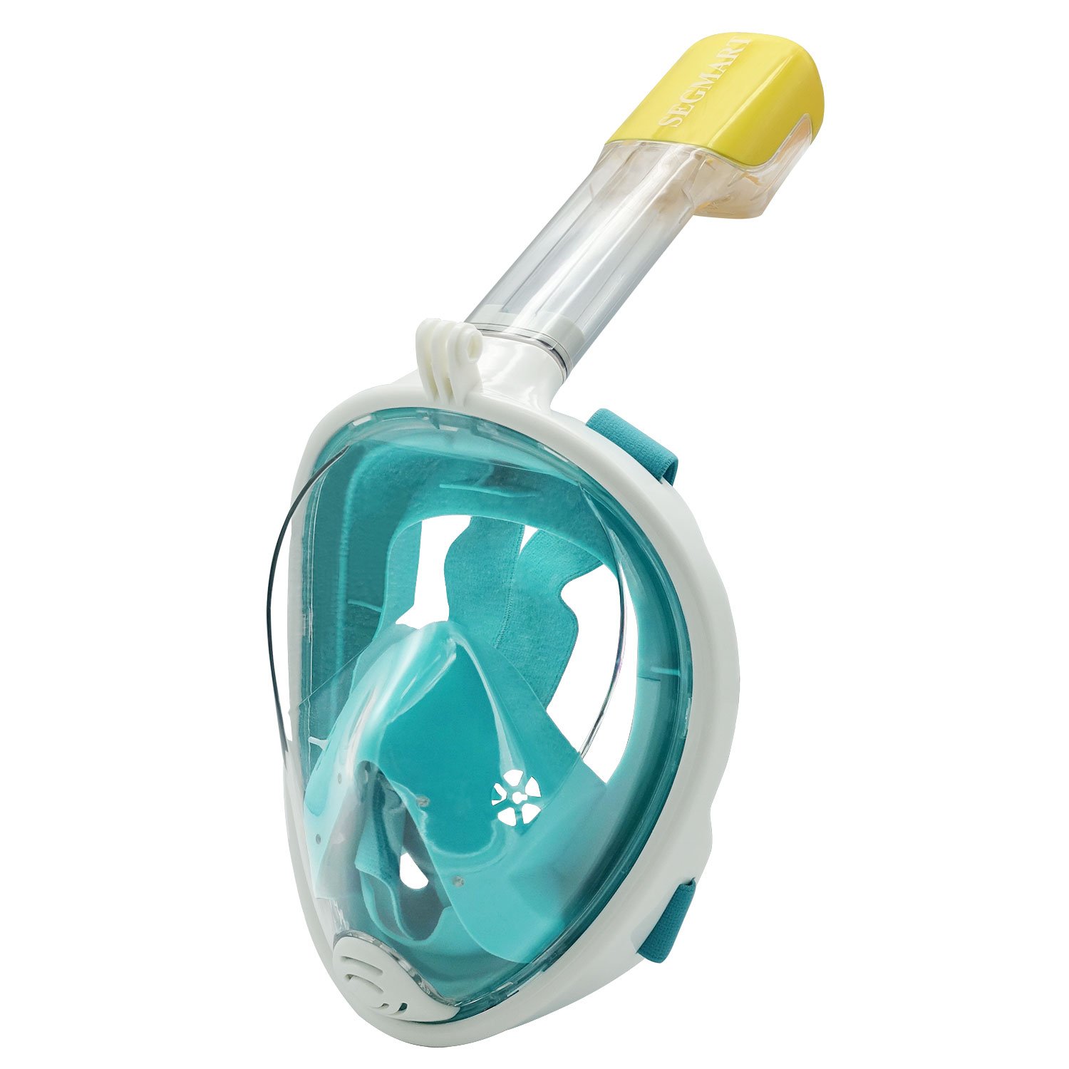 SEGMART Seaview 180° Panoramic Snorkel Mask EasyBreath Snorkeling