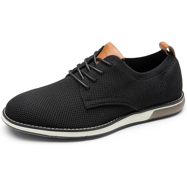 Amazon.com | Bruno Marc Men's LG19012M Dress Shoes Casual Business Oxford  Sneaker Shoes, Black, Size 6.5