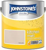Johnstone's Kitchen Paint Oatcake Matt Finish Grease Resistant 2.5L 12m2