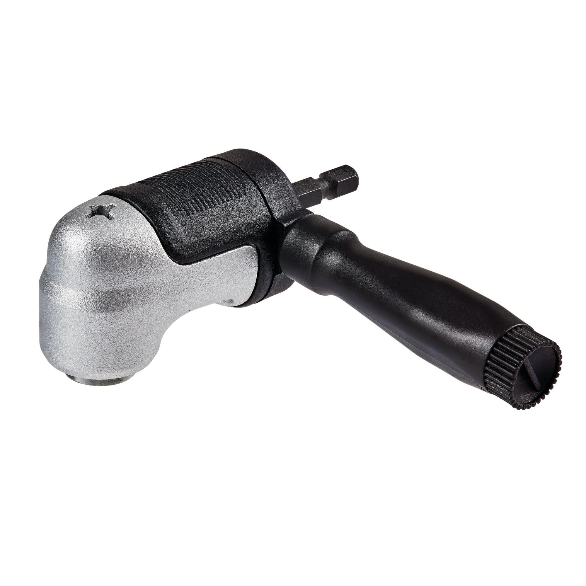 DEWALT FLEXTORQ Right Angle Drill Adaptor, 4-in-1 System, 12-Inch (DWAMRASETFT)