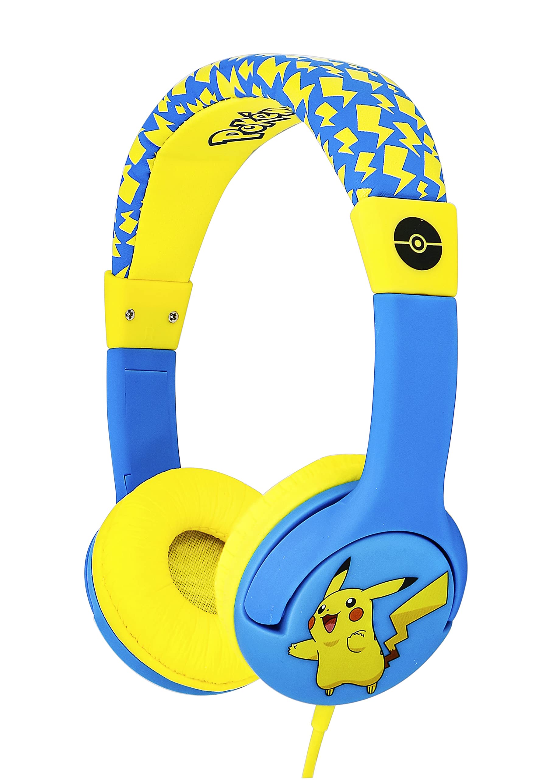 OTL Technologies PK0759 Kids Headphones - Pokemon Pikachu Wired Headphones for Ages 3-7 Years