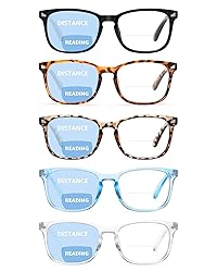 CCVOO Progressive Bifocal Reading Glasses, Blue
